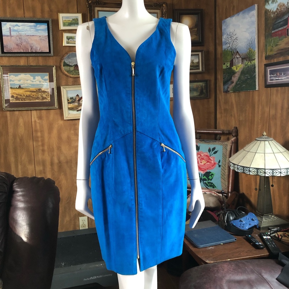 Danier Vintage Suede Dress